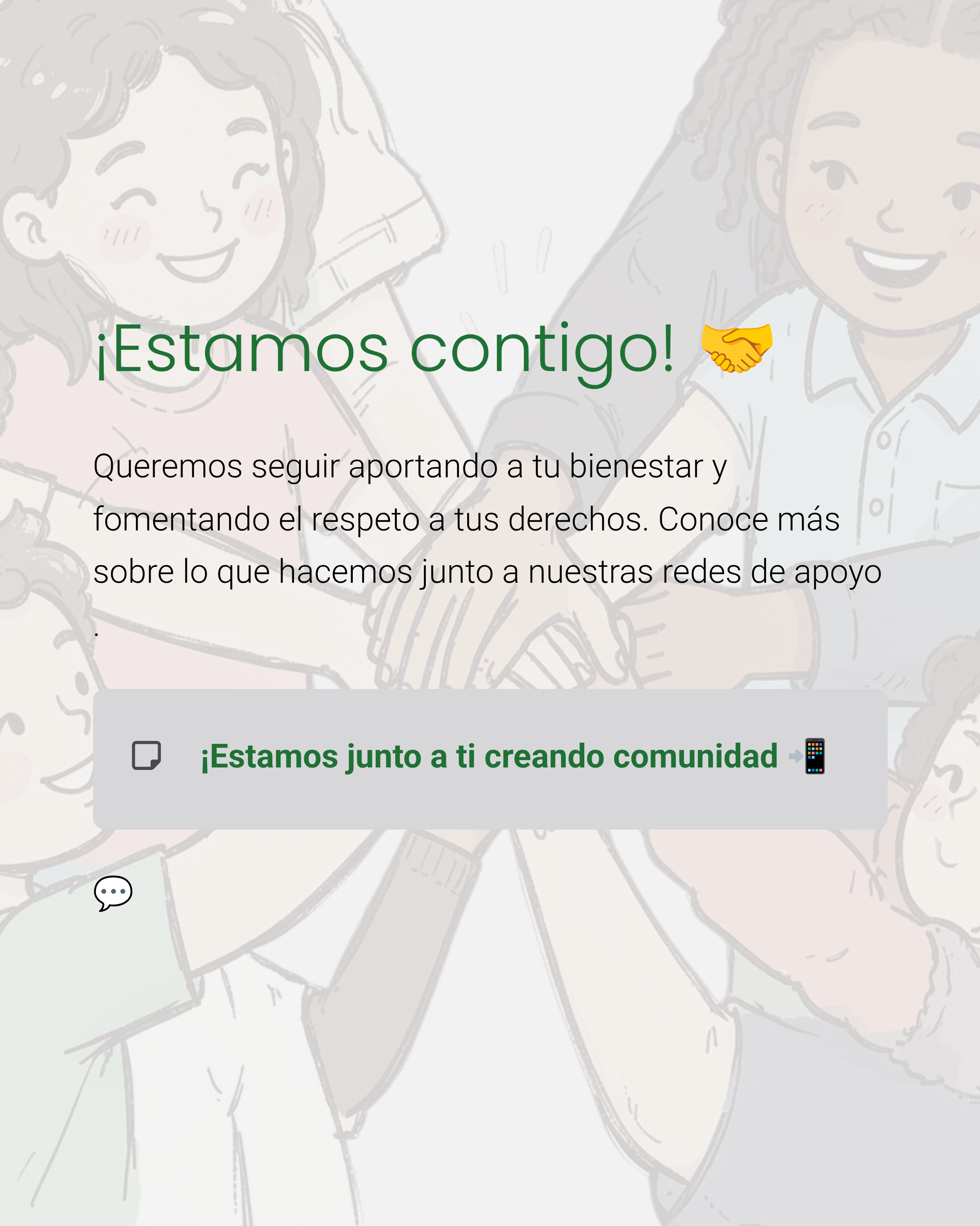 6 Estamos contigo